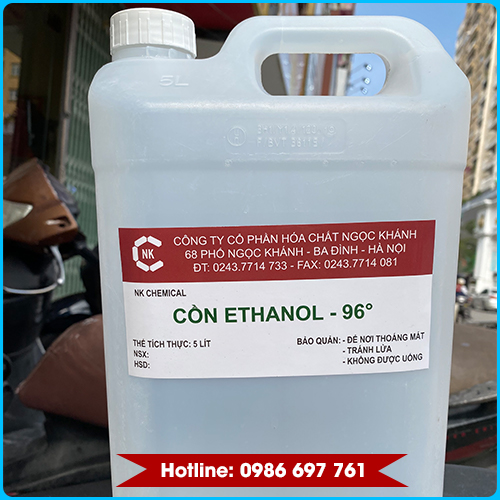 Cồn Ethanol - Hóa Chất Ngọc Khánh - Công Ty Cổ Phần Hóa Chất Ngọc Khánh